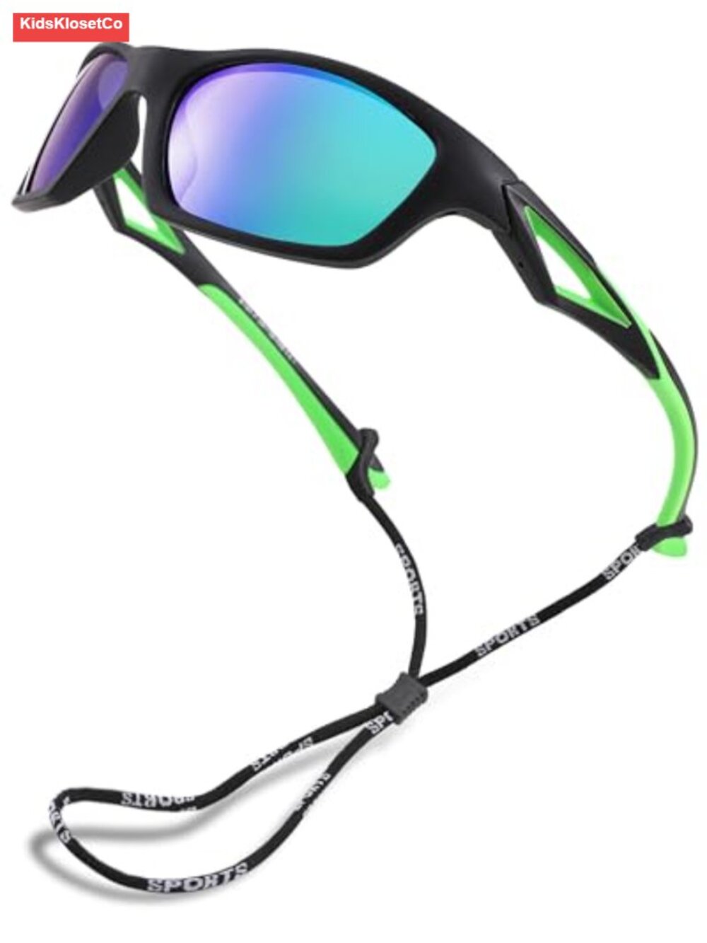 Unbreakable Flexible TR90 Kids Baseball Sport Polarized Sunglasses Strap